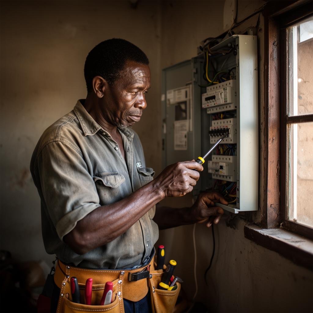 A verified Serva electrician